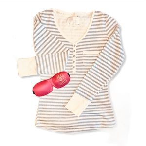 NWT Victoria's Secret Henley Sleep top (M)